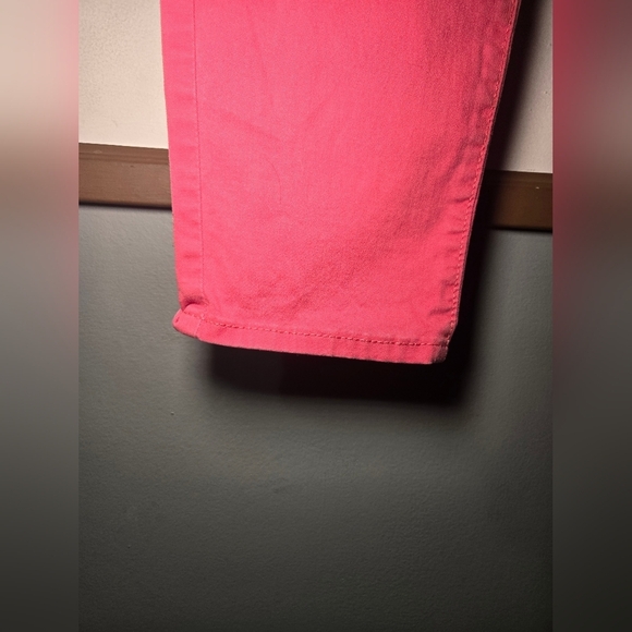 Levi's Jeans Womens 31 Pink Cotton Stretch Mid Rise Skinny 5 Pocket Casual - Picture 6 of 8